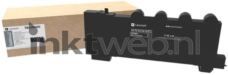 Lexmark 78C0W00 waste toner Combined box and product