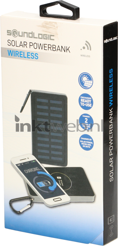 slikken rijstwijn Goed Soundlogic Solar Power Bank Wireless 5.000 mAh (Origineel)