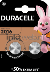 Duracell CR2016 2-pack D3084