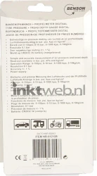 Benson Bandenspannings + Profielmeter | Digitaal Back box