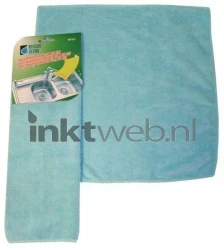 Benson Clean Microfiber Doek blauw Combined box and product