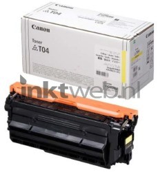 Canon T04 geel Front box
