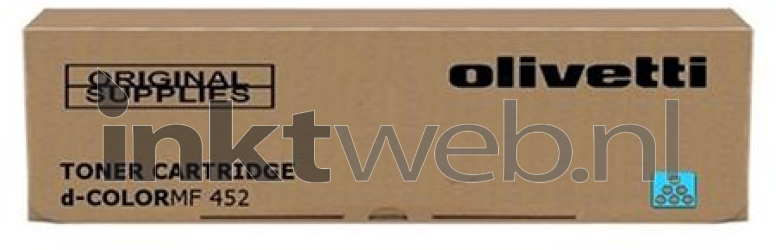 Olivetti B1027 cyaan Front box