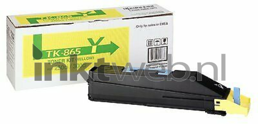 Kyocera Mita TK-8735Y geel Combined box and product