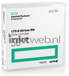 HP Ultrium 8 LTO Data cartridge Front box