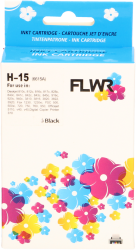 FLWR HP 15 zwart Front box