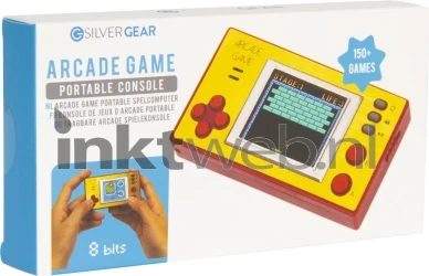 Silvergear Retro pocket gameconsole 153-in-1 Front box