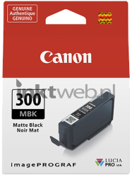 Canon PFI-300MBK mat zwart Front box