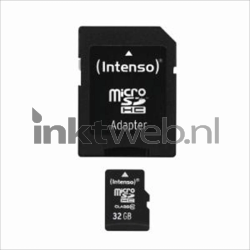 Intenso microSDHC-kaart Class 10 32GB Product only