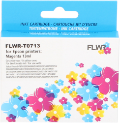 FLWR Epson T0713 magenta Front box