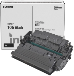 Canon T06 toner zwart Combined box and product