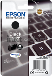 Epson 407 inktcartridge zwart Front box