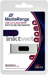 MediaRange USB 3.0 flash drive 32GB Front box