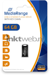 MediaRange USB nano flash drive 64GB Front box