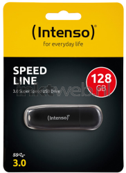 Intenso Speed Line USB flash drive 128GB zwart Front box