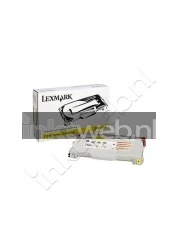 Lexmark C510 geel Combined box and product