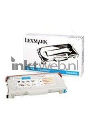 Lexmark C510 cyaan Combined box and product
