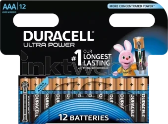 Duracell Ultra Power 12x AAA Alkaline Front box