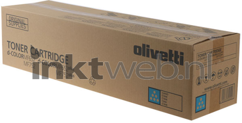 Olivetti B1014 cyaan Front box