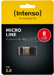 Intenso Micro Line USB-stick 8GB Front box
