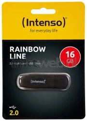 Intenso Rainbow Line USB Stick 16GB Front box