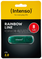 Intenso Rainbow Line USB Stick 8GB Front box