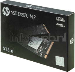 HP SSD EX920 512GB Front box