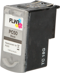 FLWR Canon PG-50 zwart Product only