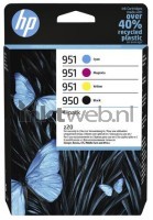 HP 950/951 4-pack (Opruiming feb-24) zwart en kleur