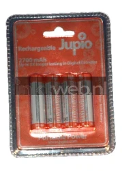 Jupio 2700 mAh AA oplaadbare batterijen 