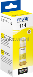 Epson 114 Inktfles geel Front box