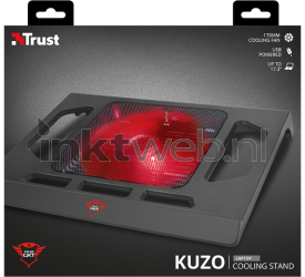 Trust GXT220 Kuzo verkoelingsstandaard laptop Front box
