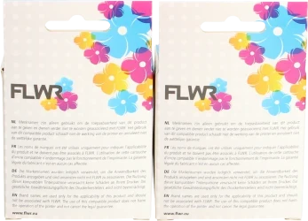 FLWR Canon PG-560XL / CL-561XL zwart en kleur Back box