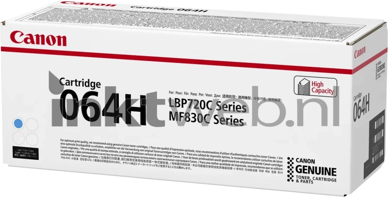 Canon 064H cyaan