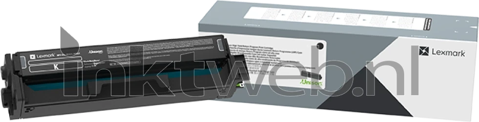 Lexmark 24B7502 zwart Combined box and product