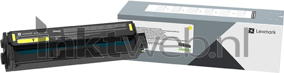 Lexmark 24B7501 geel Combined box and product