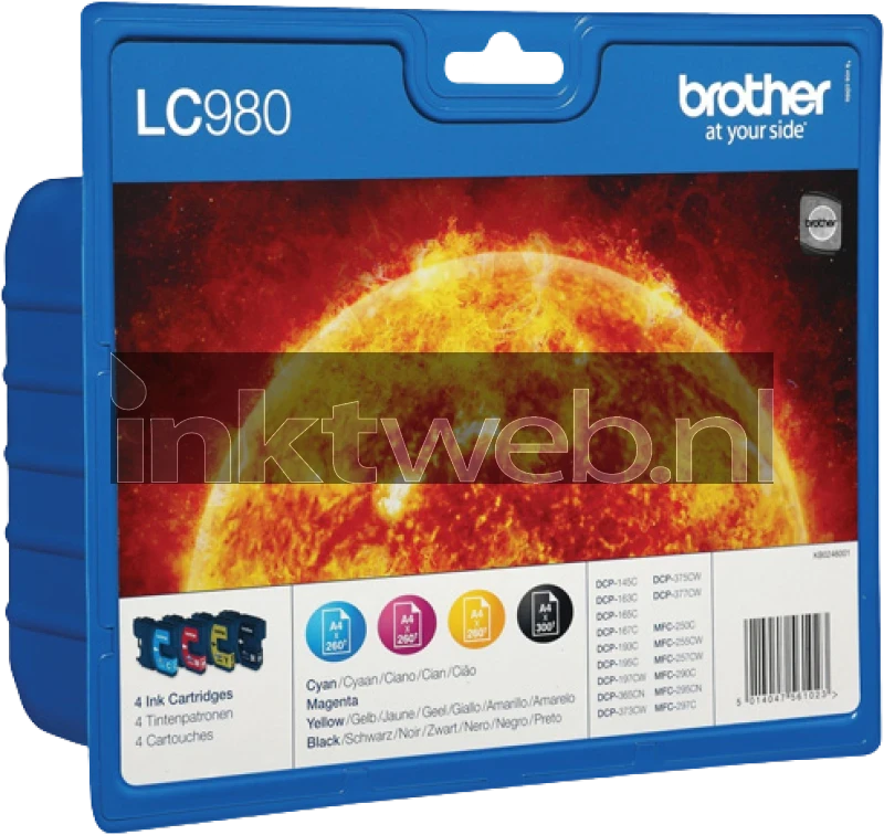 Start - 12 XXL Copatible Cartridges Equivalent To BROTHER Printer Equivalent To The Original No