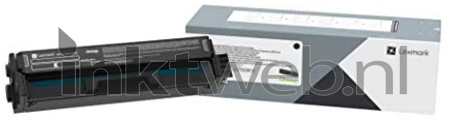 Lexmark C330H10 zwart Combined box and product