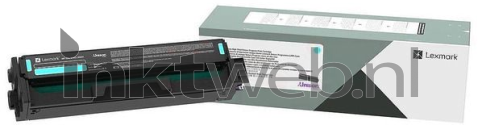 Lexmark C330H20 cyaan Combined box and product