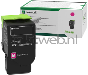 Lexmark C2320M0 magenta Combined box and product