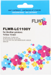 FLWR Brother LC-980Y geel