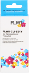FLWR Canon CLI-521Y geel