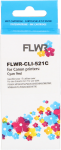 FLWR Canon CLI-521C cyaan