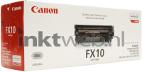 Canon FX-10 toner (Sticker resten)