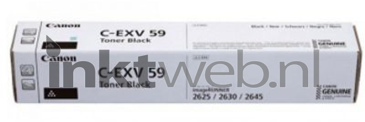 Canon C-EXV 59 zwart Front box
