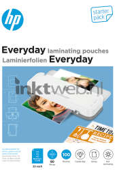 HP Everyday lamineerfolie set 80 micron Front box
