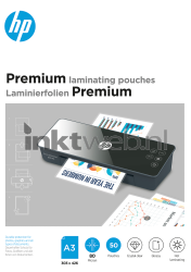HP Premium lamineerfolie A3 80 micron Front box