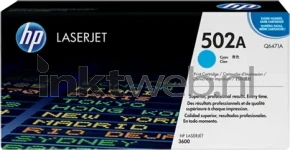HP 502A cyaan
