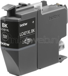 Brother LC-421XLBK zwart Product only