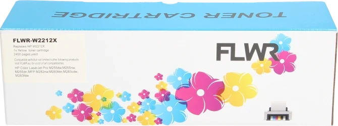 FLWR HP 207X geel Front box